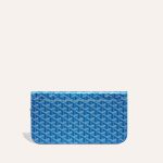 Goyard Sainte-Marie MM Clutch Sky Blue - Image 4